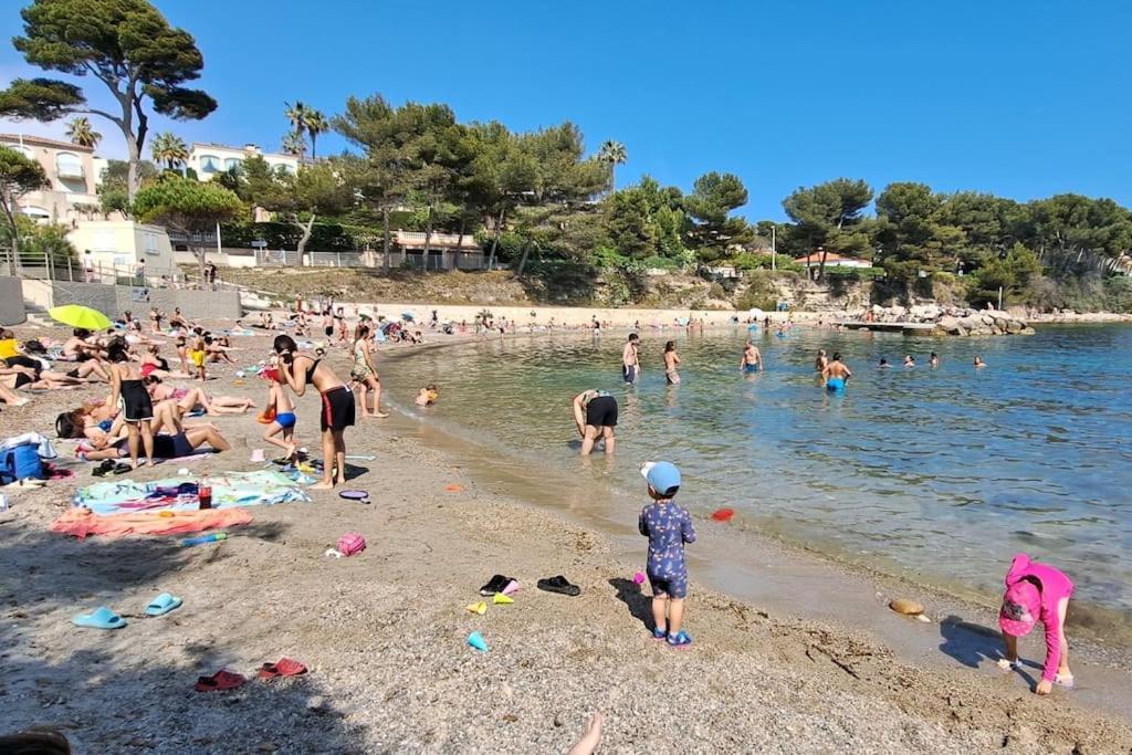 Magnifique T2 - Les Pieds Dans L'Eau Piscine/Plage Карри-ле-Руэ Экстерьер фото